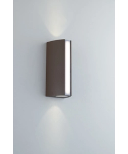 APPLIQUE LED "RAY" IN ALLUMINIO CORTEN, 890LM